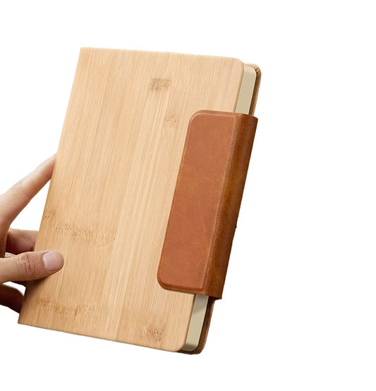 Custom A5 Bamboo Notebook