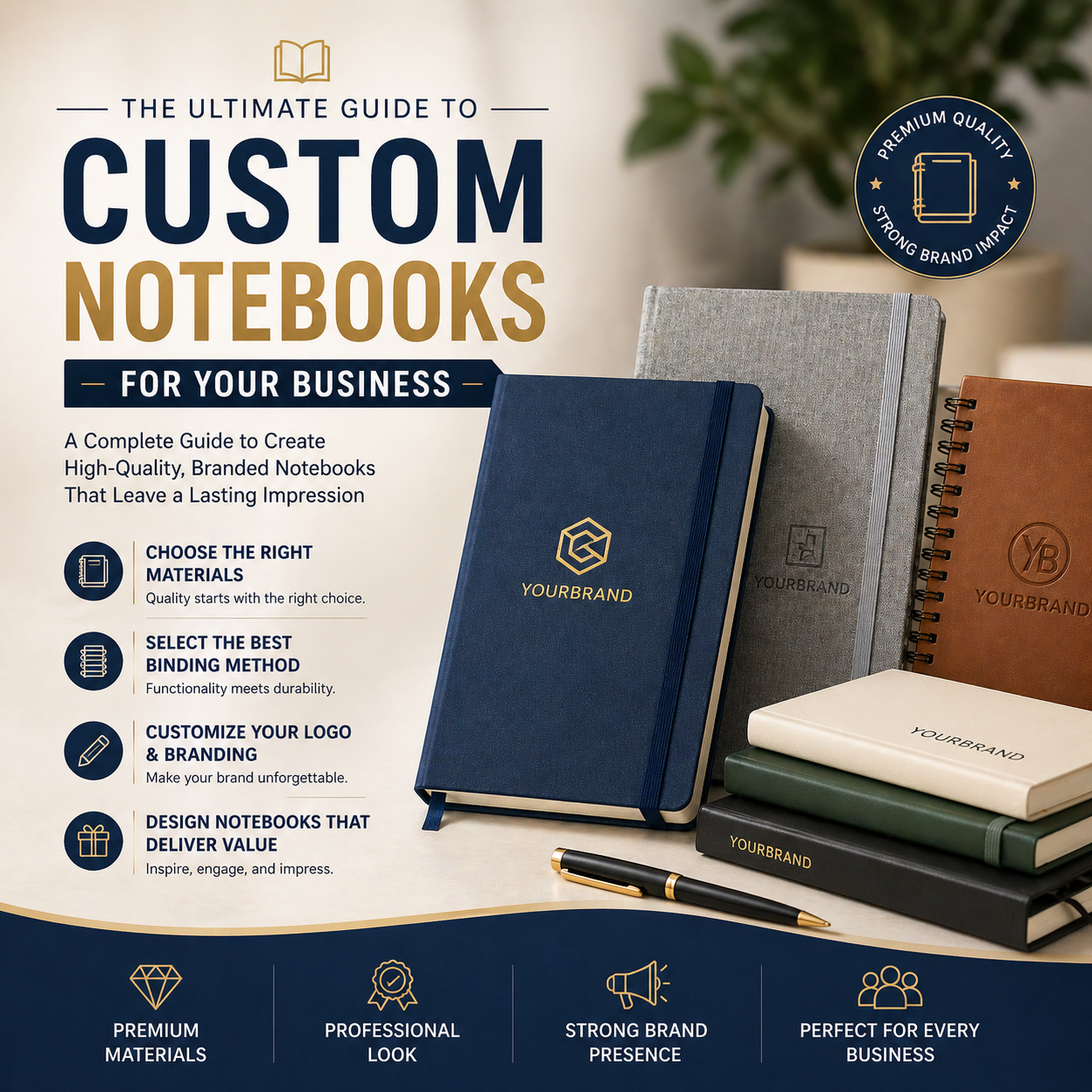 How to Choose the Right Custom Notebook for Your Brand