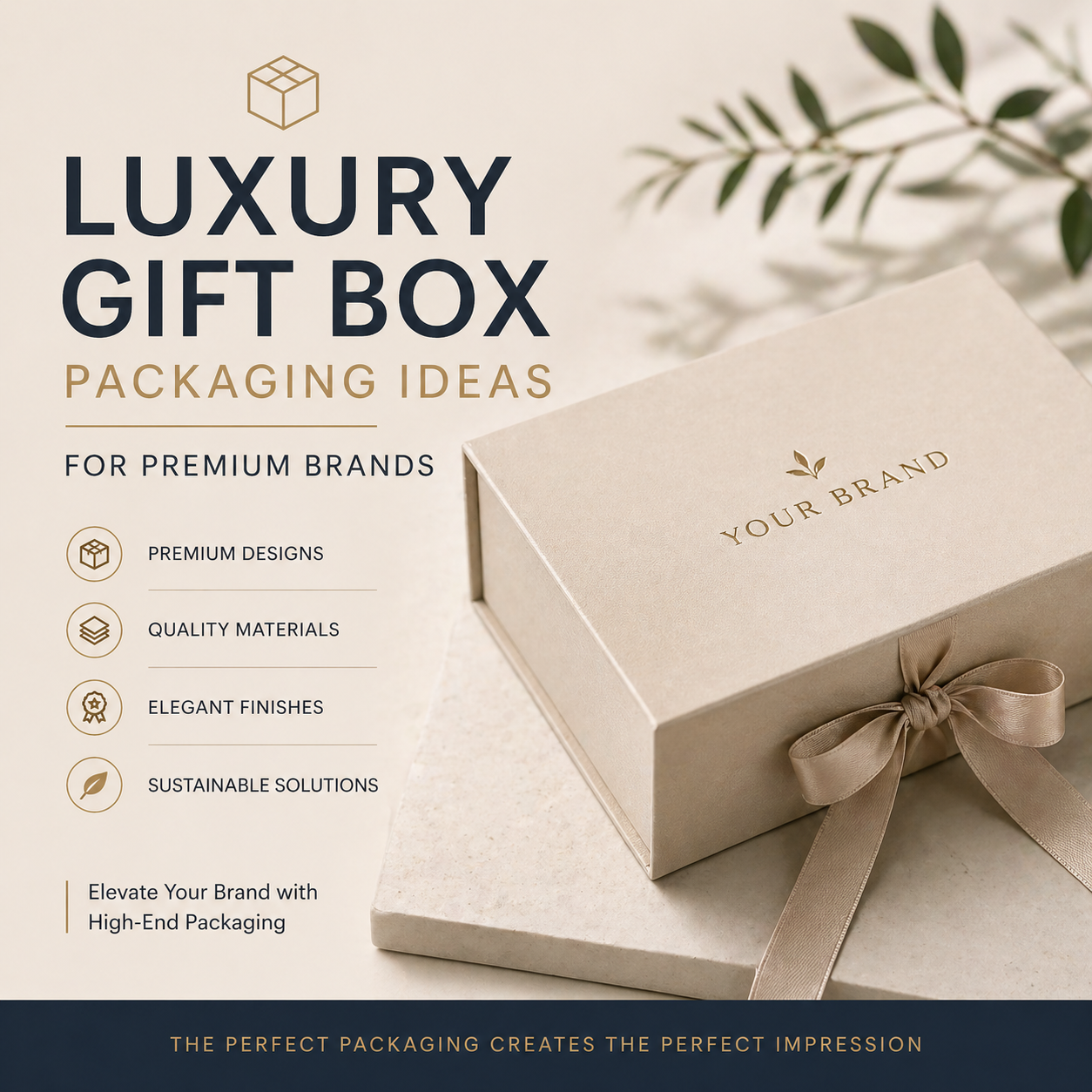 Luxury Gift Box Packaging Ideas for Premium Brands
