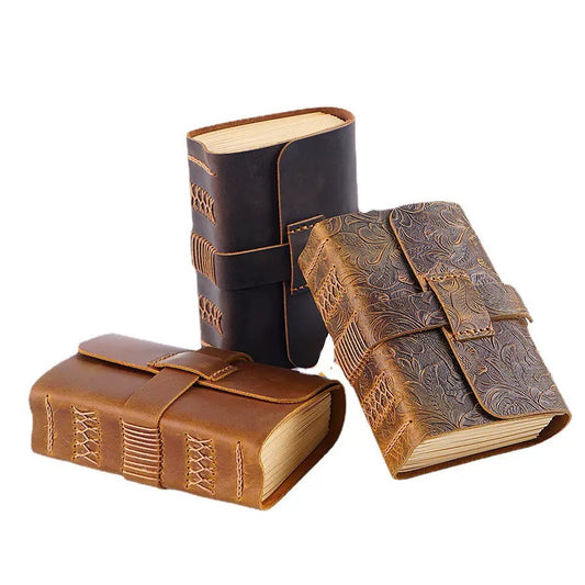 Crazy Horse Leather Notebook