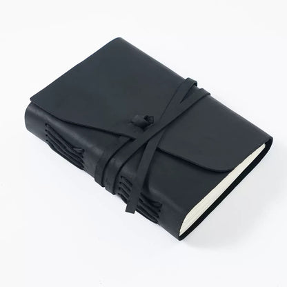 Luxury Crazy Horse Leather Notebook