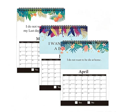 Custom Printed Luxury Hanging Calendar for Business & Gifts