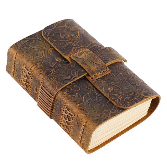 Crazy Horse Leather Notebook