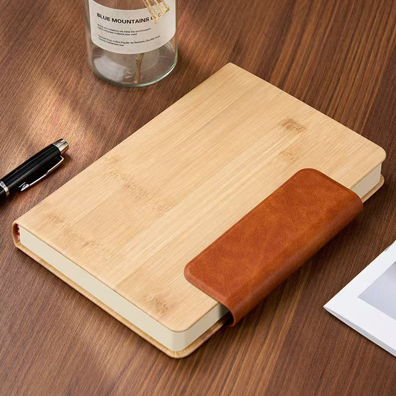 Custom A5 Bamboo Notebook