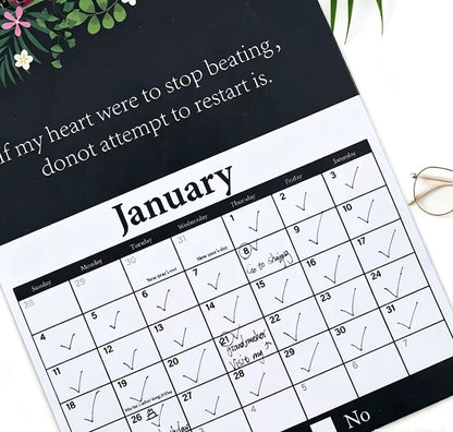 Custom Printed Luxury Hanging Calendar for Business & Gifts