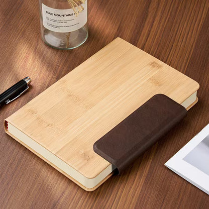 Custom A5 Bamboo Notebook