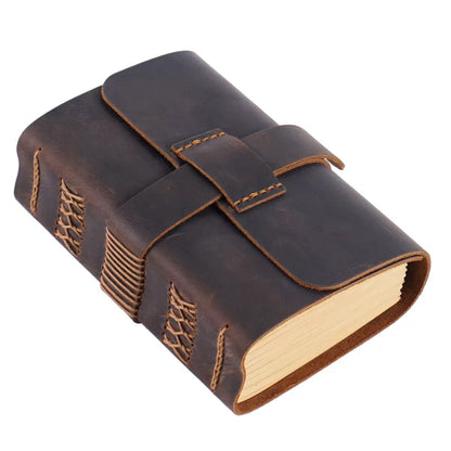 Crazy Horse Leather Notebook