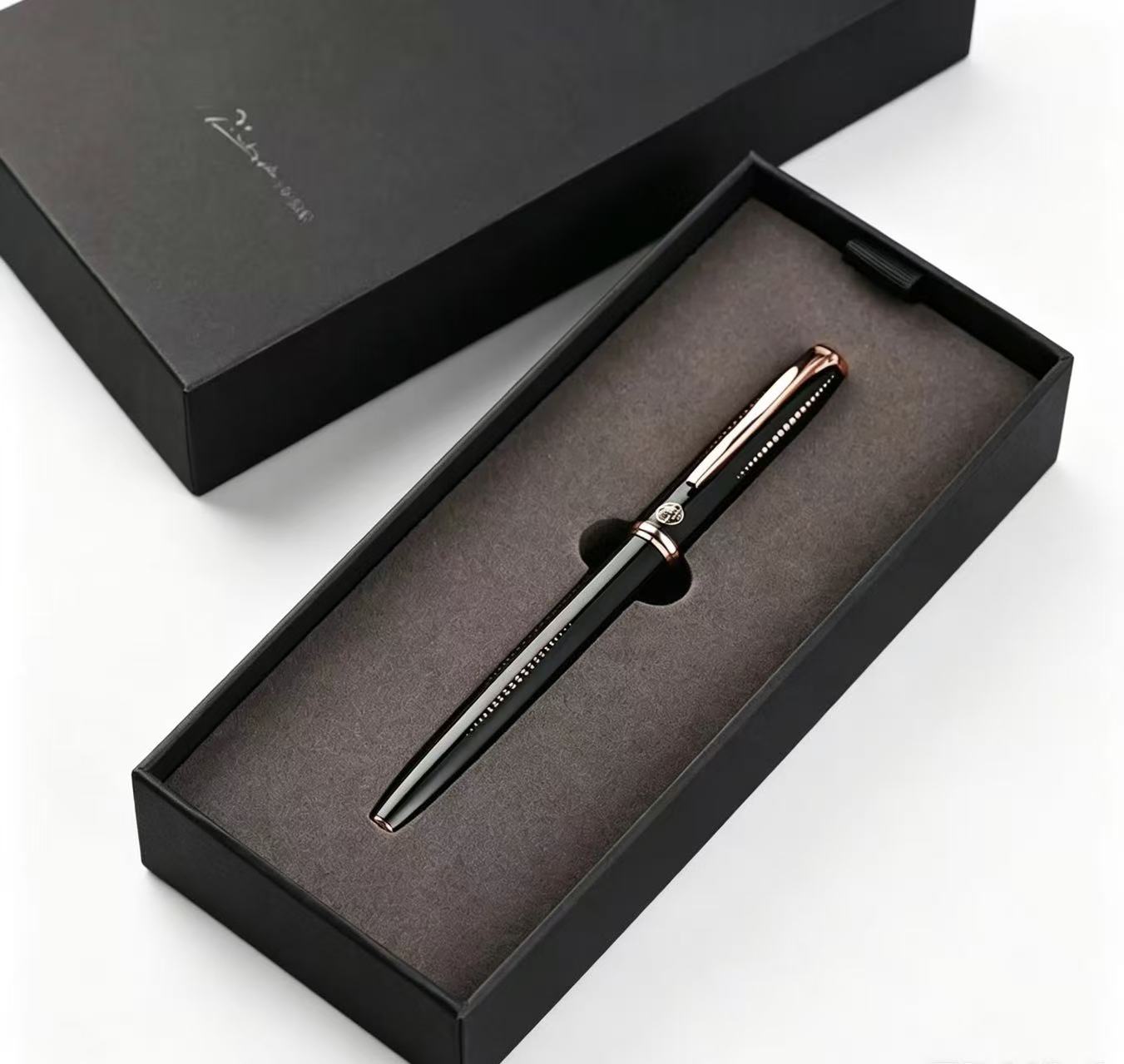 Luxury Business Notebook with Premium Pen Set
